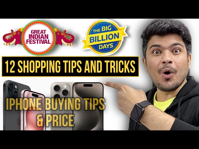 Flipkart Big Billion Days and Amazon Great Indian Festival shopping Tips & trick | Iphone 13 Price