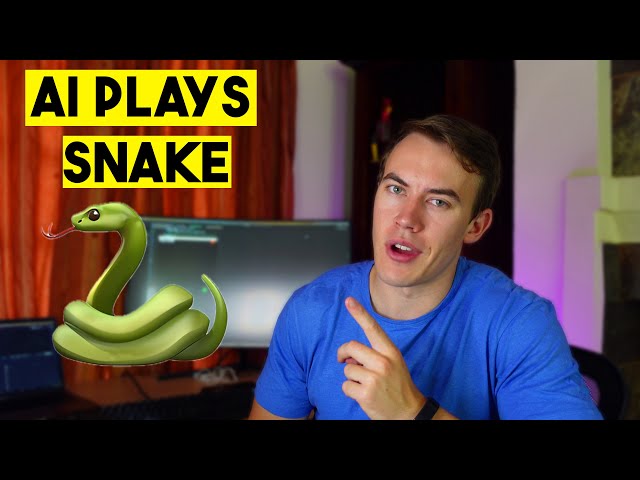 AI Learns To Play Snake Game🐍