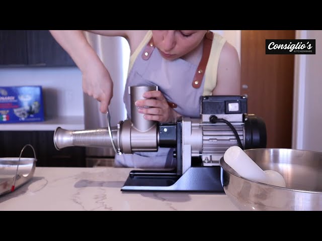 How to Assemble the Fabio Leonardi MR0 Tomato Milling Machine