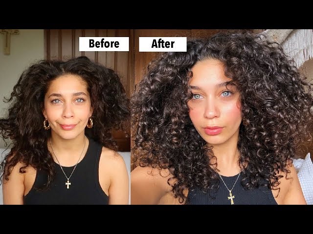 5 STEPS TO REFRESH YOUR DAY 2 CURLS IN THE MORNING, FRIZZ FREE