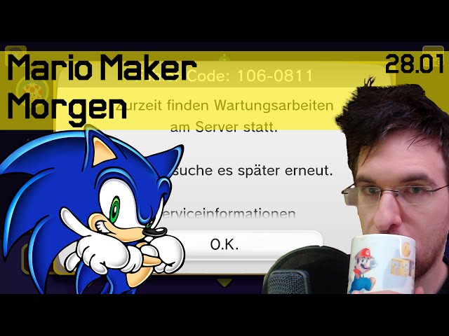 28.01 | Wie ich zu Sonic kam... | Mario Maker Morgen