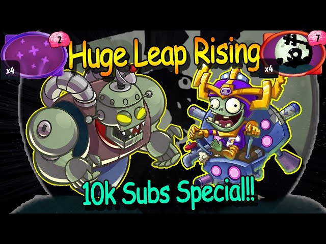 (10k SUBs Special) Huge Leap Rising Comeback (Every Game is Highlight!!!) ▌PvZ Heroes