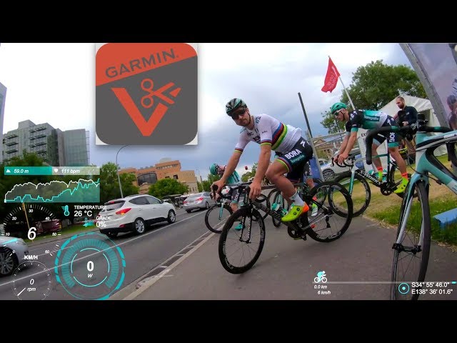 How To Add Power Data To Your Cycling Videos Using Garmin Virb Edit (2018)