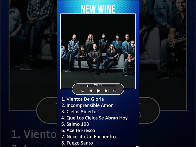 New Wine MIX Grandes Exitos ~ Vientos De Gloria #shorts