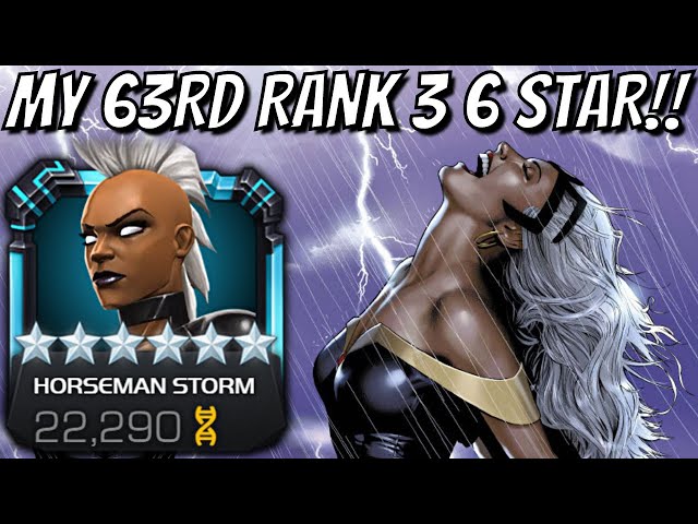 6 Star Rank 3 HORSEMAN STORM Gameplay - 14+ ENDGAME BOSSES!! ULTIMATE SHOWCASE!!!