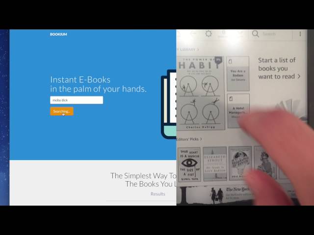 Bookium -  Instantly Find & Transfer Any Book To Your Kindle in Seconds