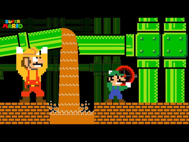 King Rabbbit: Mario and Luigi's Plumbing: Challenge the Pipe Maze Mayhem