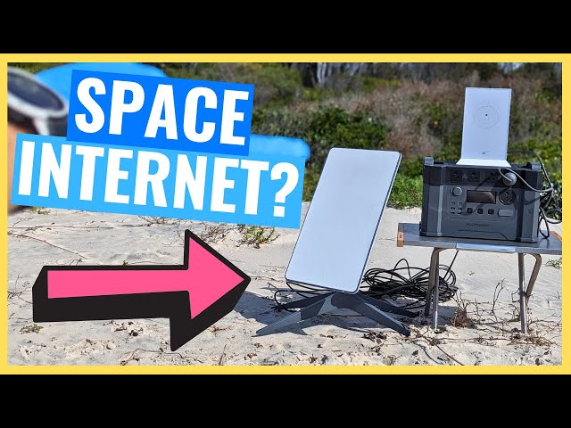 Internet ANYWHERE: How to Setup and Speed Test STARLINK on the Aussie East Coast