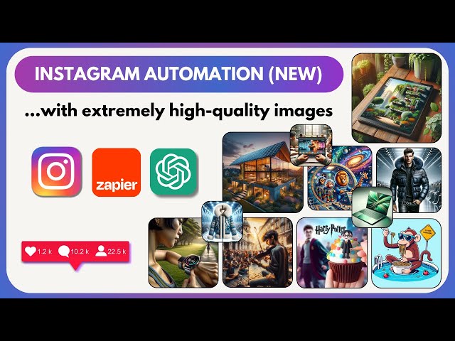 Dalle 3 Instagram automation for any niche (same quality as Midjourney)