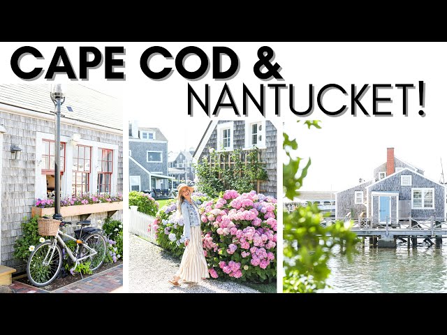 NEW ENGLAND TRAVEL VLOG || THINGS TO DO IN CAPE COD & NANTUCKET || CAPE COD TRAVEL VLOG