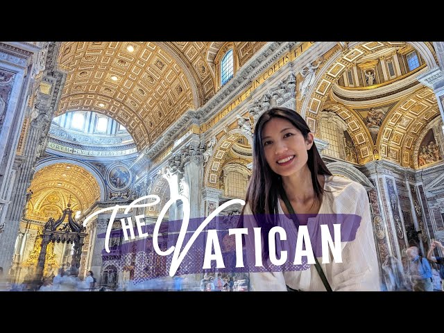 Inside The Vatican City & St Peter's Basilica
