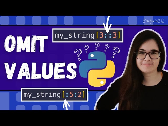 How to Slice a String using Default Values in Python