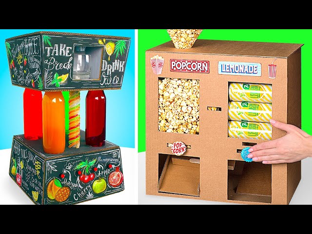 How To Make Awesome Drinks and Popcorn Dispensers