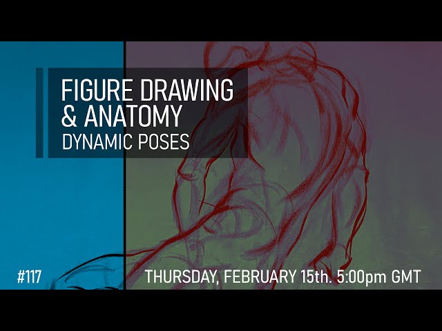 Figure Drawing & Anatomy - Dynamic Poses #117