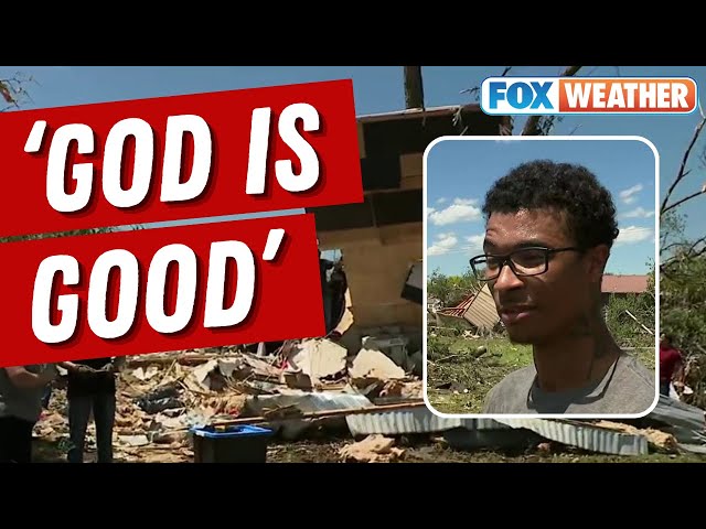 Oklahoma Man 'Happy To Be Alive' After Tornado Destroys Sulphur Home
