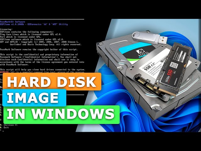 Steps to Successfully Create a Hard Disk Image in Windows!
