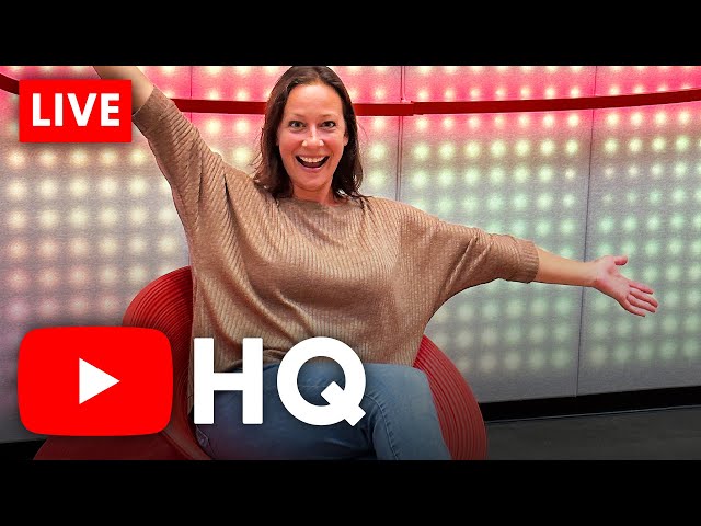 🔴 LIVE from YouTube HQ!