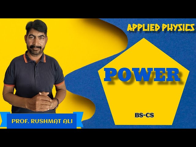 POWER / APPLIED PHYSICS / BS CS
