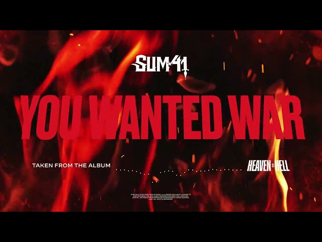 Sum 41 - You Wanted War (Official Visualizer)
