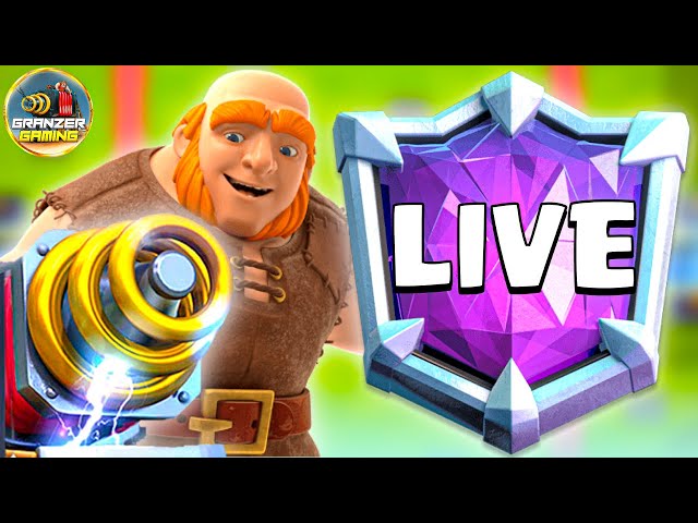 Top Ladder Push with Giant Sparky Deck *LIVE* #shorts