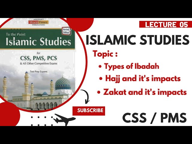 Namaz Roza Hajj Zakat and their Impacts | Islamic Studies Lecture|Muhammad Raza Ansari Lecture 5|CSS