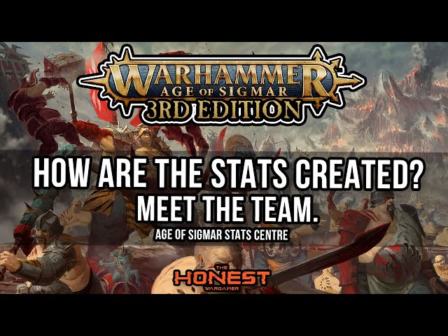 How are the AOS Stats created? Meet the tSN Stats Team | The Honest Wargamer