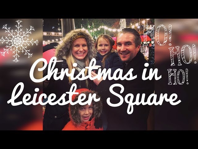 Magical Christmas in Leicester Square | London's Festive Wonderland 🎄