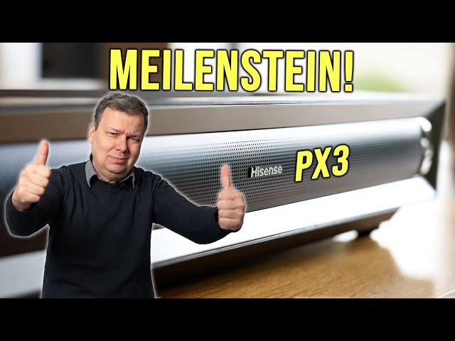 Laser TV MEILENSTEIN?! - Hisense PX3 4K Triple Laser TV im ausführlichen Test