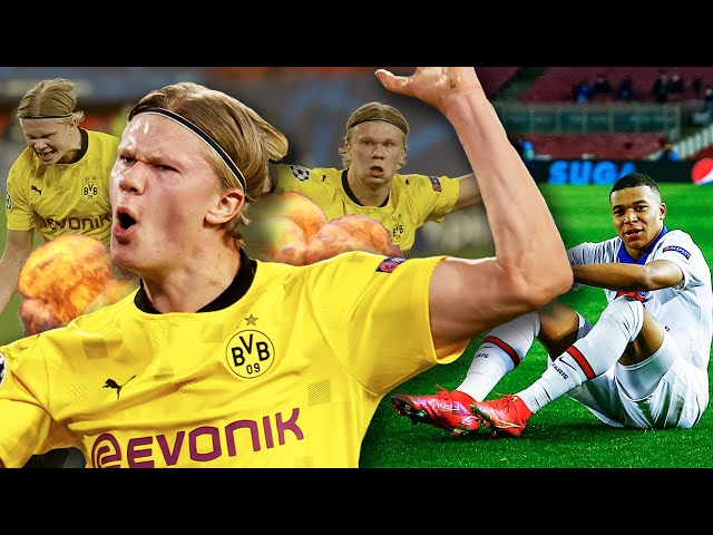 Can Erling Haaland OVERTAKE Kylian Mbappé As The World's Best Young Player? | UCL Review