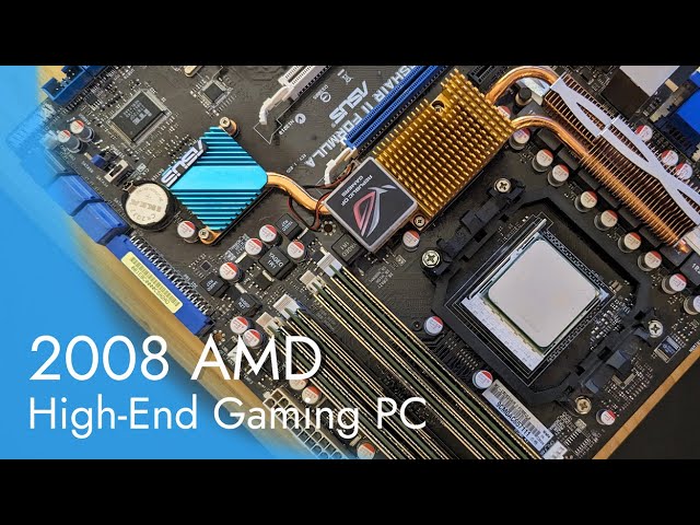 2008 AMD High End Gaming PC Build ( nForce & SLI )