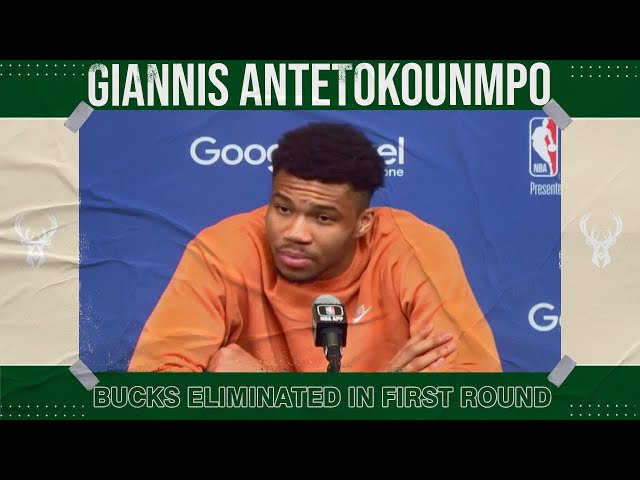 Giannis was asked if this season was a failure after playoffs elimination 😳 | NBA on ESPN