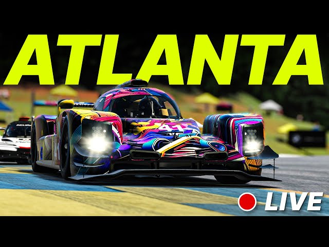 IMSA at Road Atlanta?! Hell yeah, I'm IN! | iRacing Live | New PC, let's hope everything works 😅