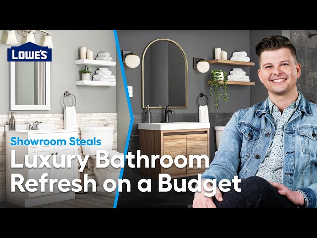Luxury Bathroom Refresh on a Budget | Showroom Steals Season 2, Episode 3