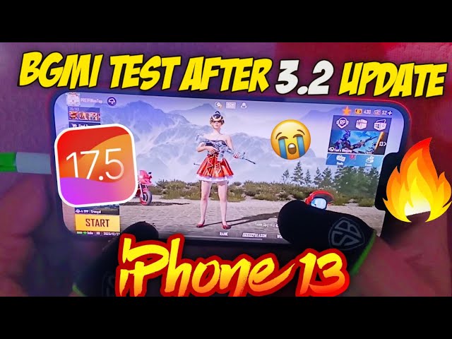 🔥iPhone 13 BGMI Test after NEW 3.2 UPDATE! | Lag? | iPhone 13 90FPS??