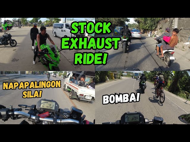 ZX4RR + Stock Exhaust | Public Reaction | Cebu, Philippines
