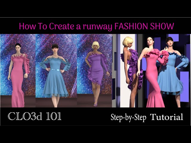 how to create a runway fashion show