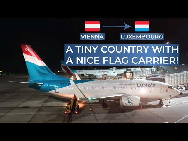 TRIPREPORT | Luxair (ECONOMY) | Vienna - Luxembourg | Boeing 737-700