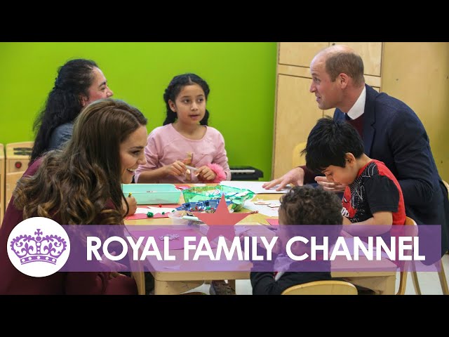William and Kate Visit Boston Organisation for Vulnerable Young People