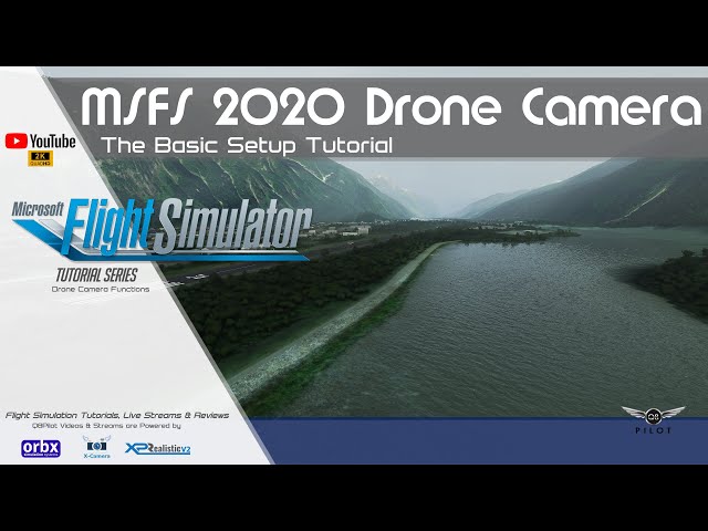 Microsoft Flight Simulator 2020| Drone Camera | Tutorial
