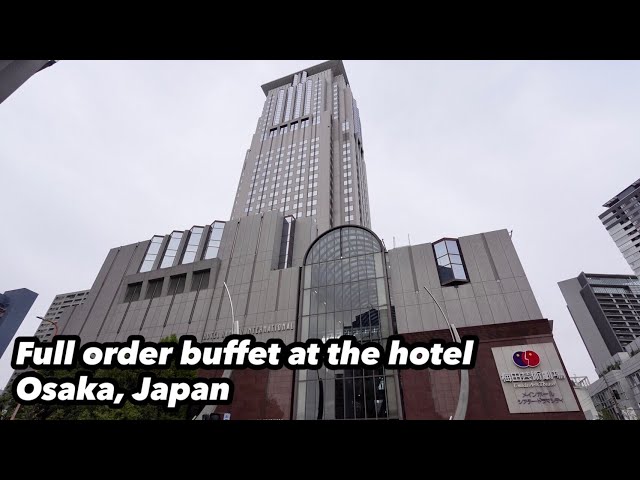 Introducing the latest recommended order buffet menu! at Hotel Hankyu International Osaka, Japan