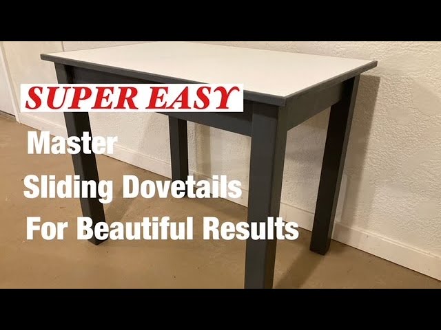 Sliding Dovetails Made Simple