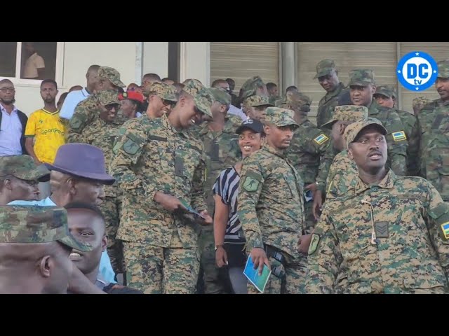 Video idasanzwe: Abajepe  bari barinze S. Lt Ian Kagame bishimiwe cyane||Special Forces iratungurwa