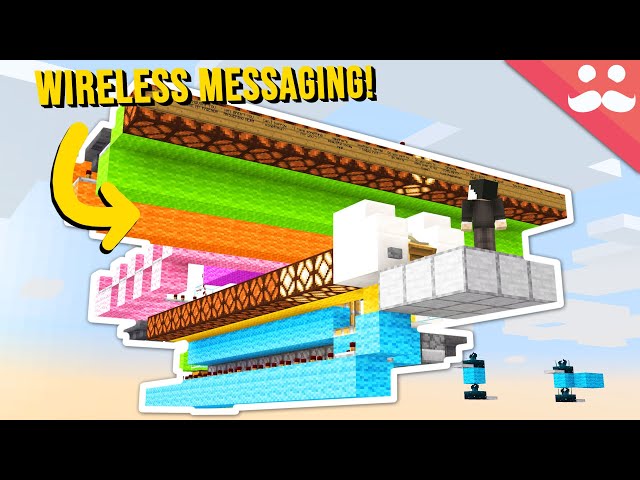 WIRELESS Messaging in Minecraft 1.17