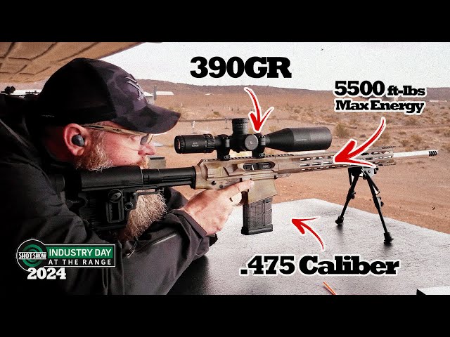 The ULTIMATE Big Bore Semi-automatic Rifle | SHOT Show 2024 Range Day Part 2