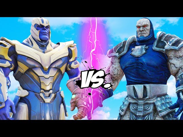 THANOS vs DARKSEID - Epic Battle | Thanos Fortnite
