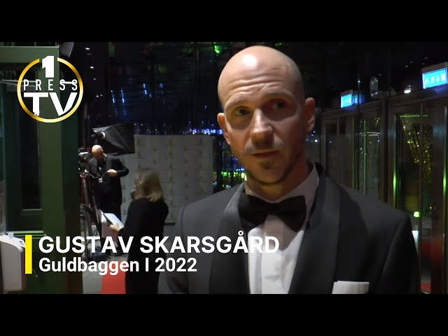 Exclusive Interview with  Gustaf Skarsgård at the Guldbaggegalan Swedish Film Awards (ENG)!
