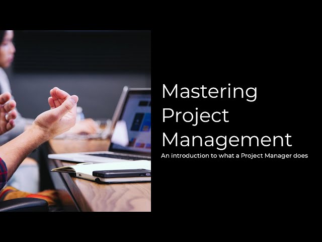 What Does a Project Manager Do ?