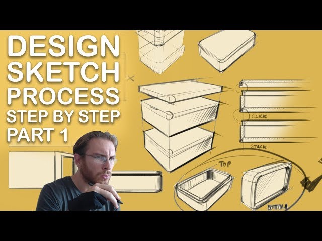 Industrial Design Sketch Process Part 01/03