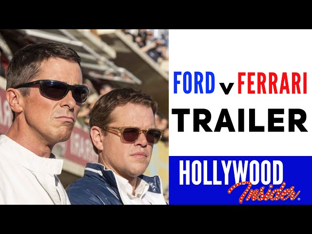 FORD VS FERRARI Trailer #1 NEW (2019) Christian Bale, Matt Damon Action/Drama Movie HD
