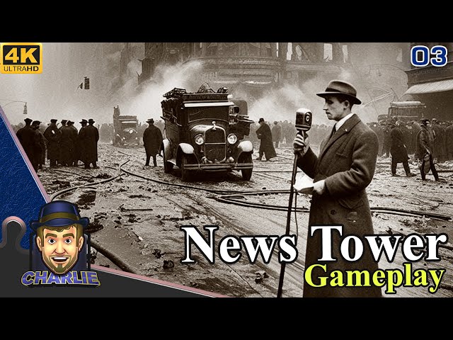 'RESORT TOWN DEVESTATED BY BOARDWALK FIRE' - News Tower Gameplay - 03